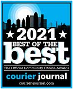 Best Hair Salon in Louisville ky award from 2021